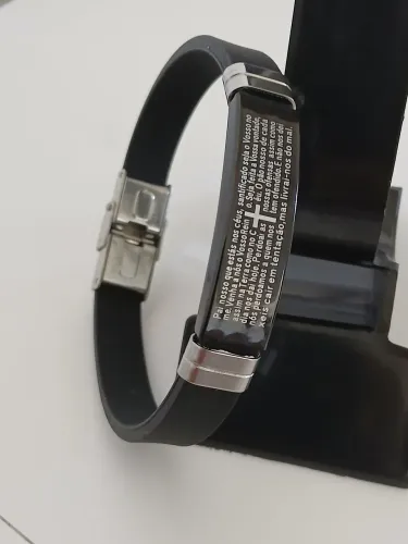 VENDO PULSEIRA DE SILICONE/AÇO INOXIDÁVEL