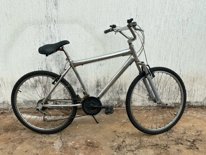 Bicicleta River Aro 26 Cromada Antiga - Reformada