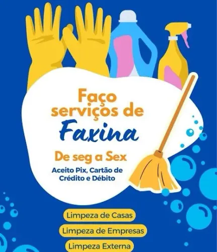 Faxina casa ou apartamento