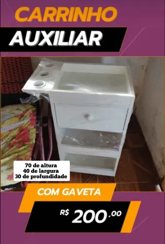 Carrinho auxiliar