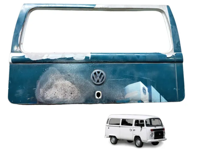 Tampa Traseira Superior Vw Kombi 2005 2006 2007 2008 2009  B Branco
