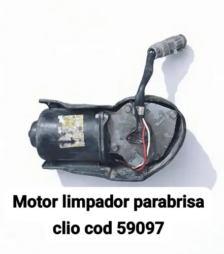 Motor do limpador parabrisa Clio 