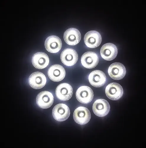 CANHÃO PAR LED BRIWAX BX-315 RGBWA+UV COM DMX