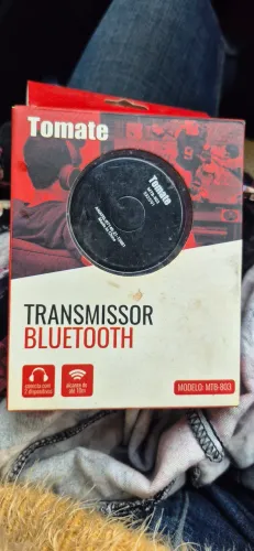 Transmissor Bluetooth modelo MTB 803 Tomate