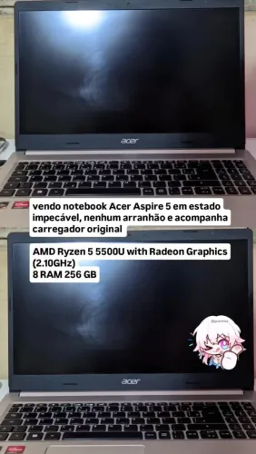 Troco ou Vendo Notebook Acer