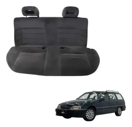 Jogo Banco Traseiro Chevrolet Omega Suprema 1995 Preto