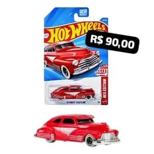 Hotwheels Chevy Fleetline (red edition)