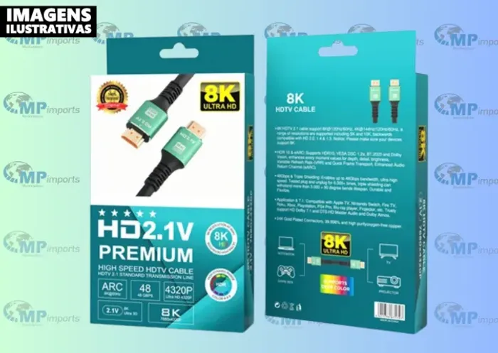 Loja MP Imports: HD 2.1V PREMIUM 1.5M