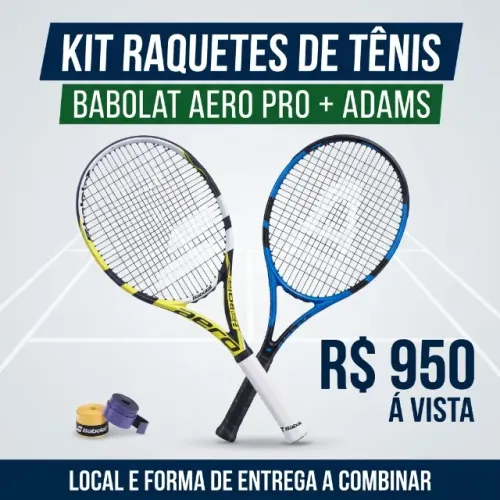 Kit Babolat Aero Pro + Adams 507 Nano Technology