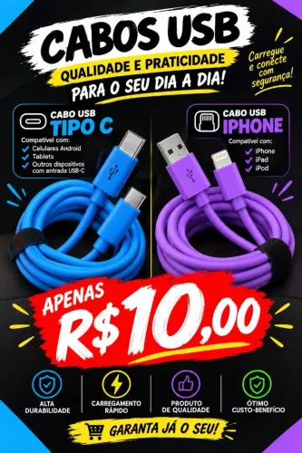 Cabos para celular