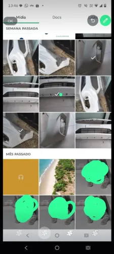 Para-choque Prisma 2019 _ fone *