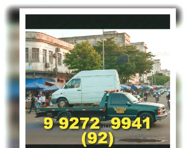 GUINCHO em Manaus nos bairros Centro, Adrianópolis, Aleixo e Flores Junior 24H