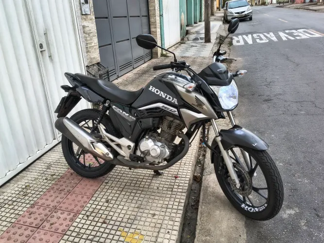 Moto Cg Fan 160 Cinza 2024/2024
