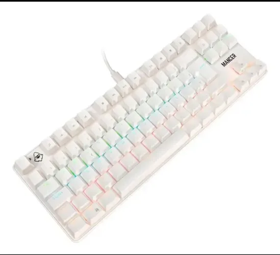 Kit Gamer: Teclado Mecânico 75% + Mousepad + Headset