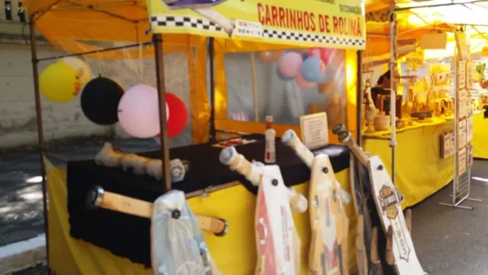 CarrinhoDeRolimã Raíz Estilizado Artesanal