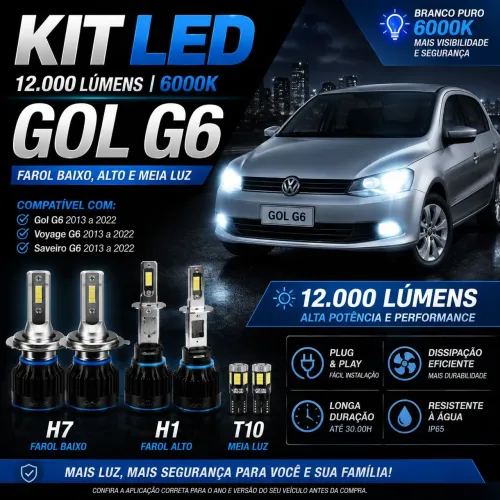 Kit Led Linha VW Gol G6