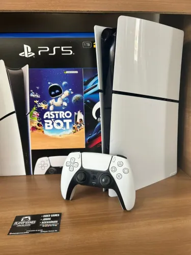 Playstation 5 Slim Memória 1TB Estado de novo! (Aceito Cartão)