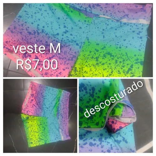 Roupas femininas Tam e valor nas fotos