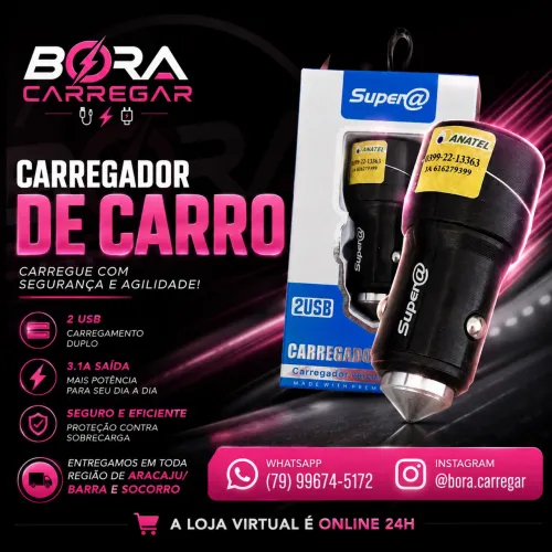 Carregador de carro 