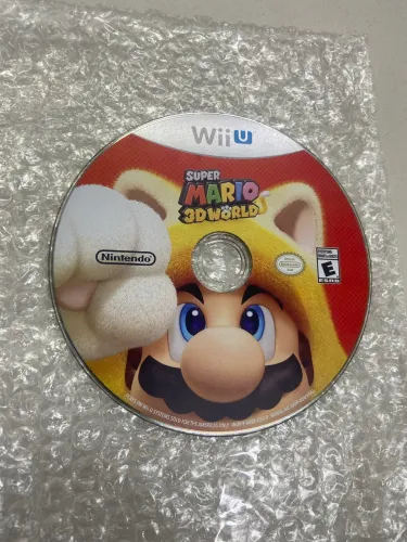 Disco Jogo Super Mario 3D World Nintendo Wii U