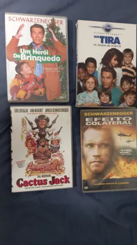 Dvds coleções arnold schwarzenegger clássicos perfeitos