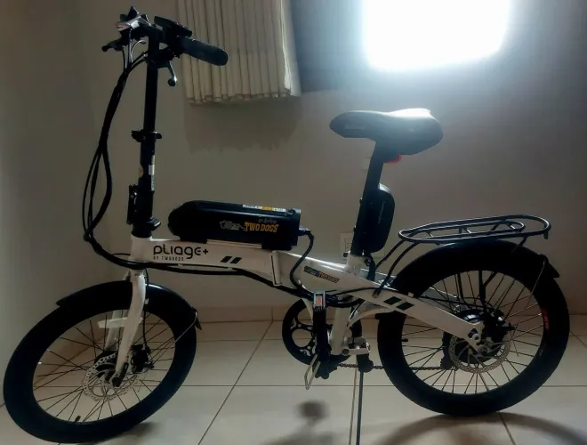 Bicicleta Elétrica Dobrável Pliage 350W Plus Two Dogs