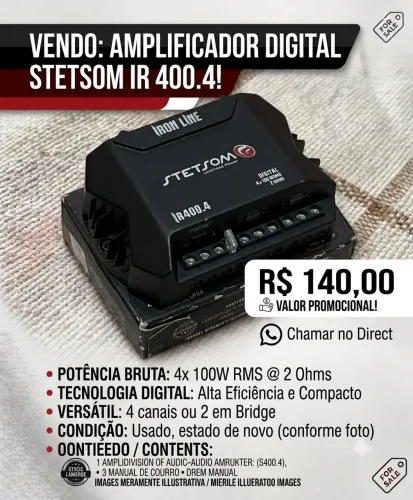 modulo stetsom 400.4 zero