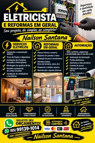 Reformas e limpeza em geral