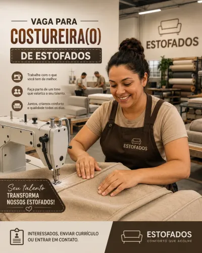 Costureira(o) de Estofados 
