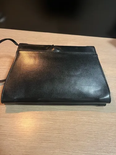 Bolsa em Couro Preta 