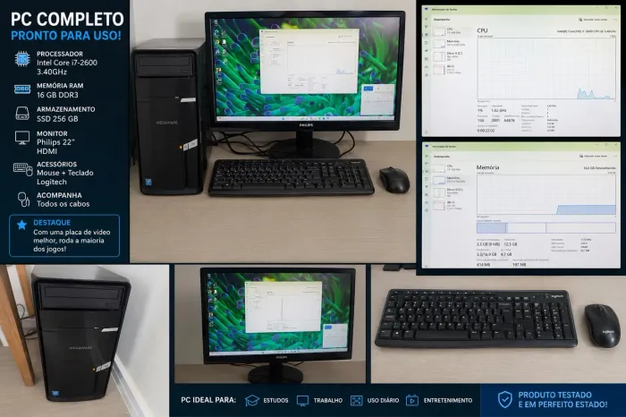 PC completo I7 - 2600