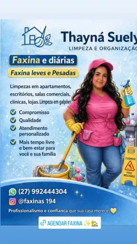 Faxinas e diária 