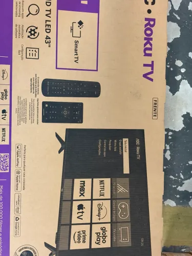 Tv 43 Aoc smart Roku nova