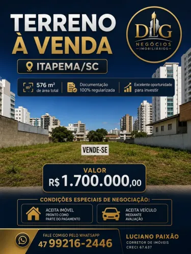 Imóvel para venda com 576 metros quadrados em Meia Praia - Itapema - SC