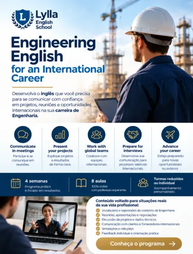 INGLÊS PARA ENGENHEIROS DE TODAS AS ÁREAS