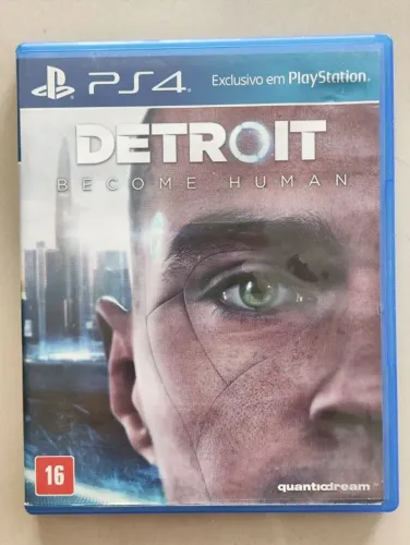 Jogo PS4 Detroit: Become Human - Mídia Física - Impecável