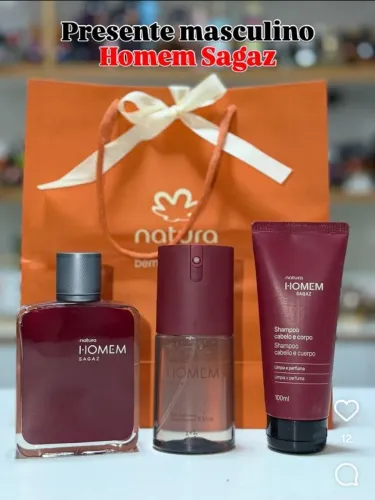 Presente Natura Homem Sagaz para retirada 