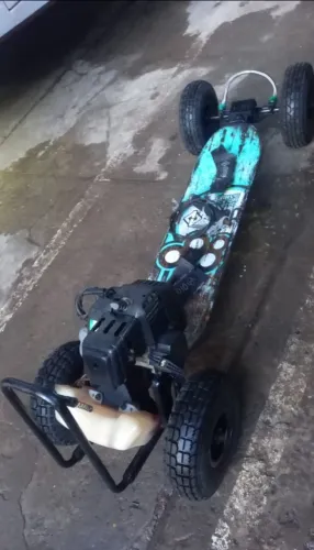 Drop board adventure motorizado 50cc 2t