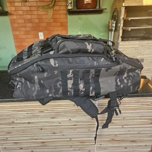 Mala Expedition - Camuflado Warskin Black