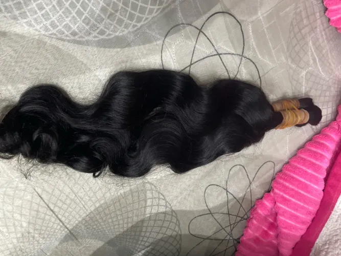 Vendo cabelo vietnamita 65 cm liso ondulado