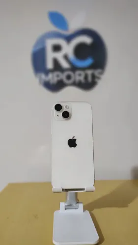 iPhone 14 128GB com 79% da bateria - Branco + Capinha, Película e Cabo