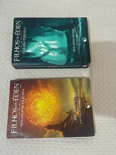 filhos do eden, livro 1 e 3!