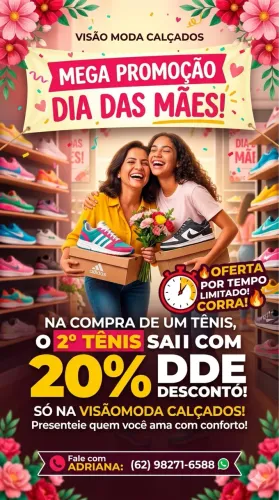 Presente dia das mães com entrega grátis para Goiânia e Aparecida