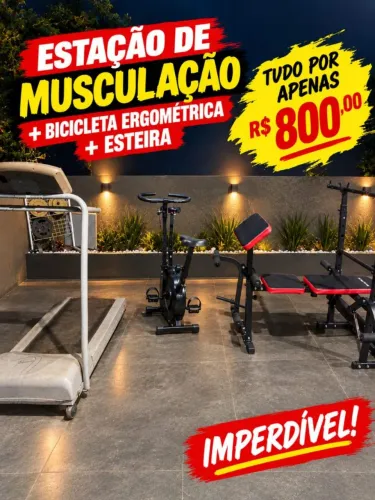 Estação de musculação