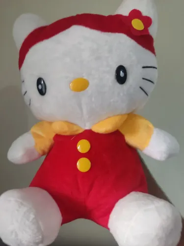 Hello Kitty Pelúcia 42 cm Nova!