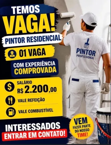 Vaga pintor residencial