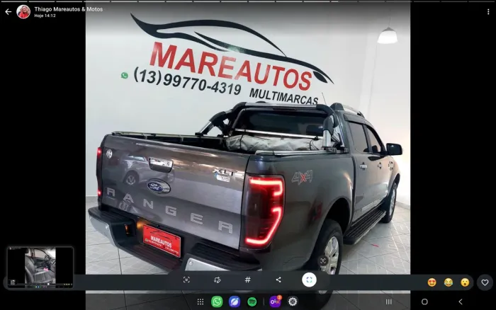 Ford Ranger XLT 3.2 20V 4X4 CD Diesel Aut. 2019