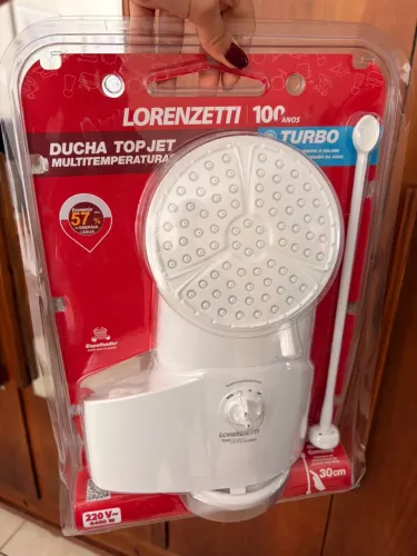 Chuveiro ( Ducha top jet turbo lorenzetti)