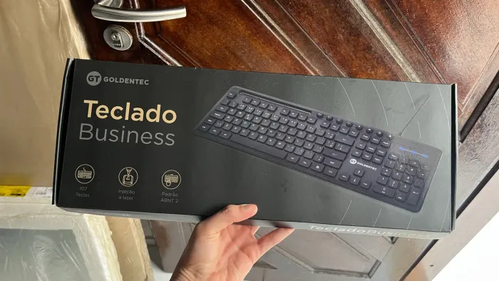 Teclado USB Goldentec Business Semi Novo Pouco Uso