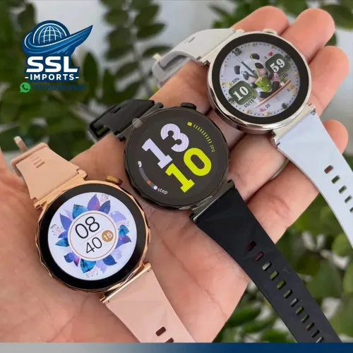 Smartwatch Microwear GT5 Mini Feminino Whatsapp Notificações